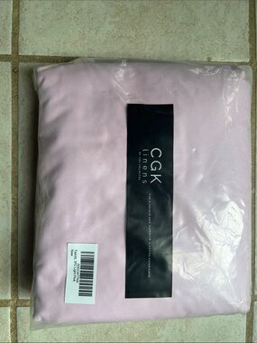 CGK Linens Light Pink Bed Sheet Set Twin XL